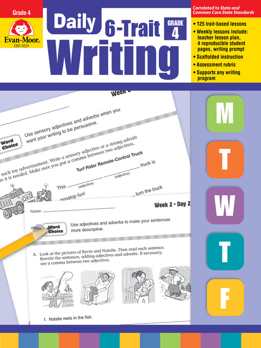 Title details for Daily 6-Trait Writing, Grade 4 by Evan-Moor Educational Publishers - Available